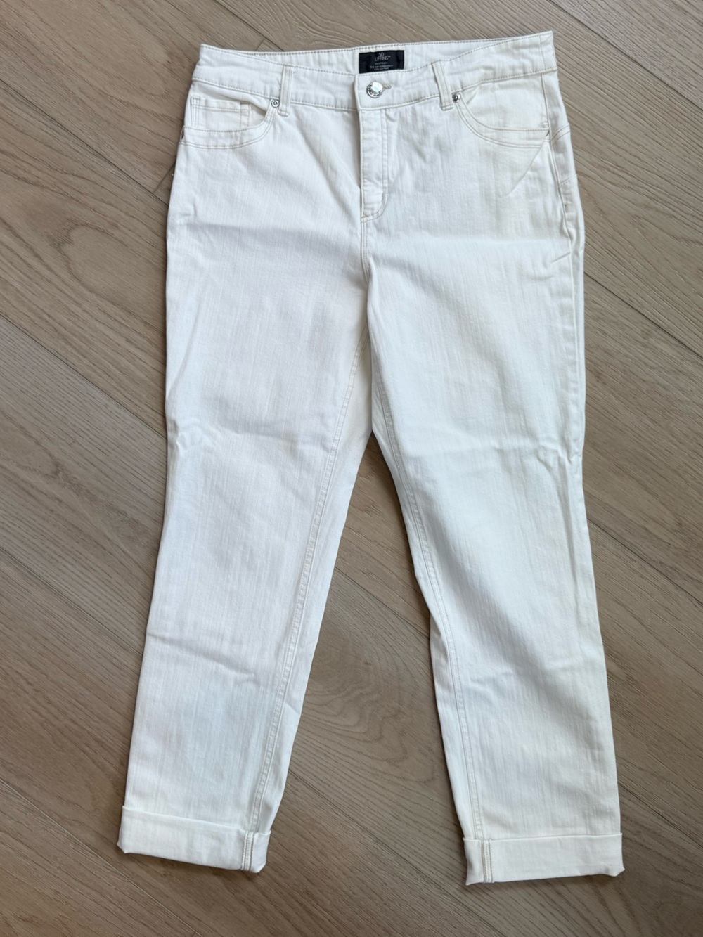 Chico's So Slimming White Skinny Jeans